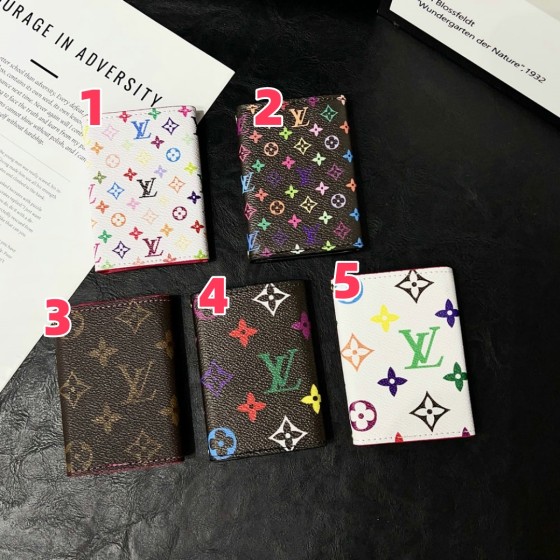 Fashion Leather Card Holder Storage Bank Credit Cash Card ID Card Passport Holders Bag Organizer Case Wallet Pocket Purse